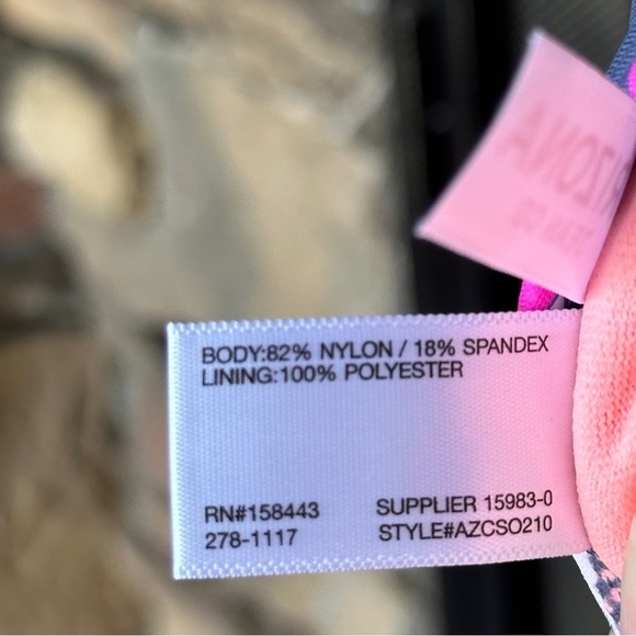 Arizona Jean Co Floral One Piece Bathing Suit Size XXL - Picture 8 of 9